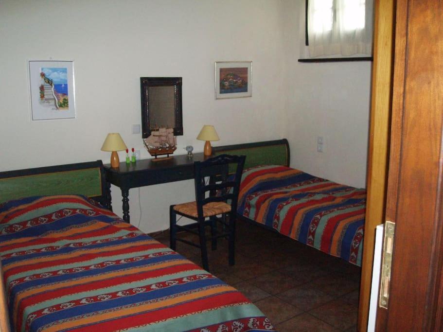 Villa With Breathtaking Views And Private Beach Agios Dimitrios  Экстерьер фото