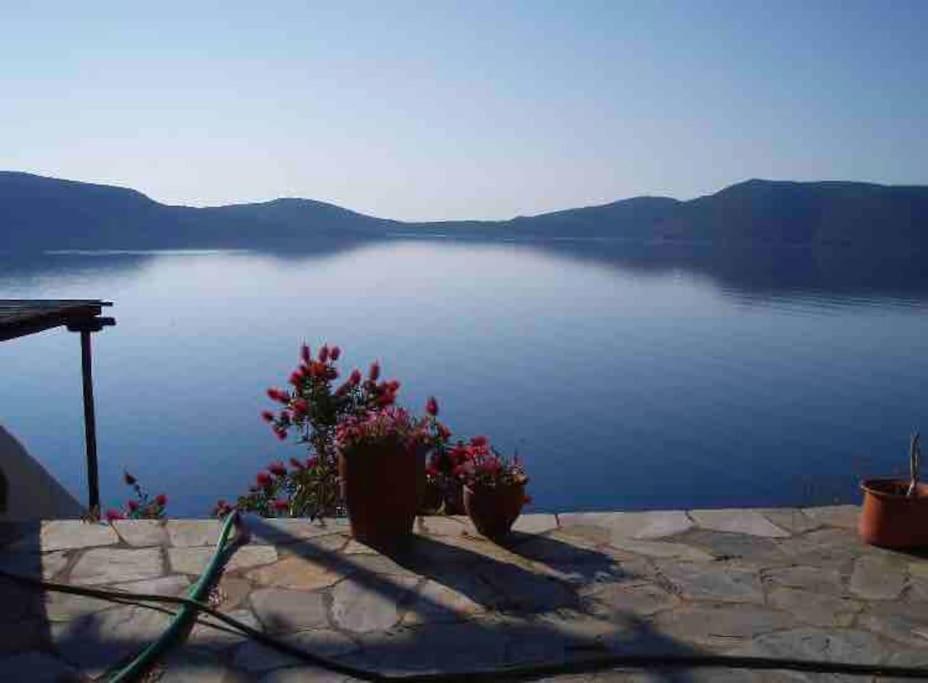 Villa With Breathtaking Views And Private Beach Agios Dimitrios  Экстерьер фото
